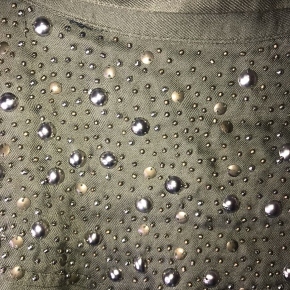 Miss Me Top with Studs Size Medium - Picture 7 of 8